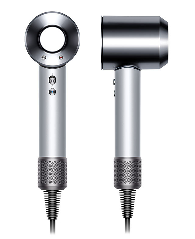 Sèche-cheveux Dyson Supersonic™ de face et de profil